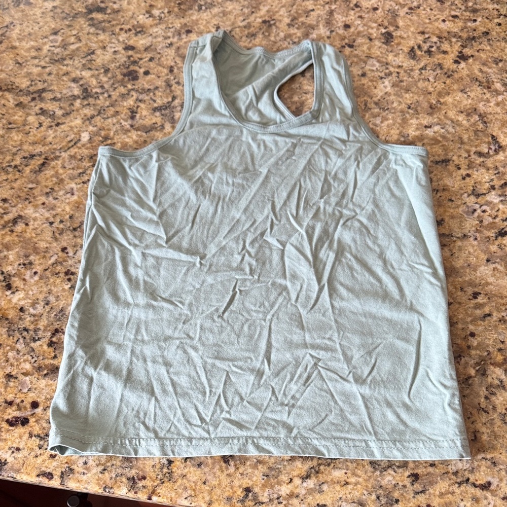 Kids Light Green Tank Top
